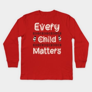 Every Child Matters Kids Long Sleeve T-Shirt